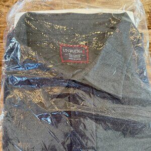 UNTUCKit Shirt XX-Large Charcoal Gray 100% Cotton New In Bag